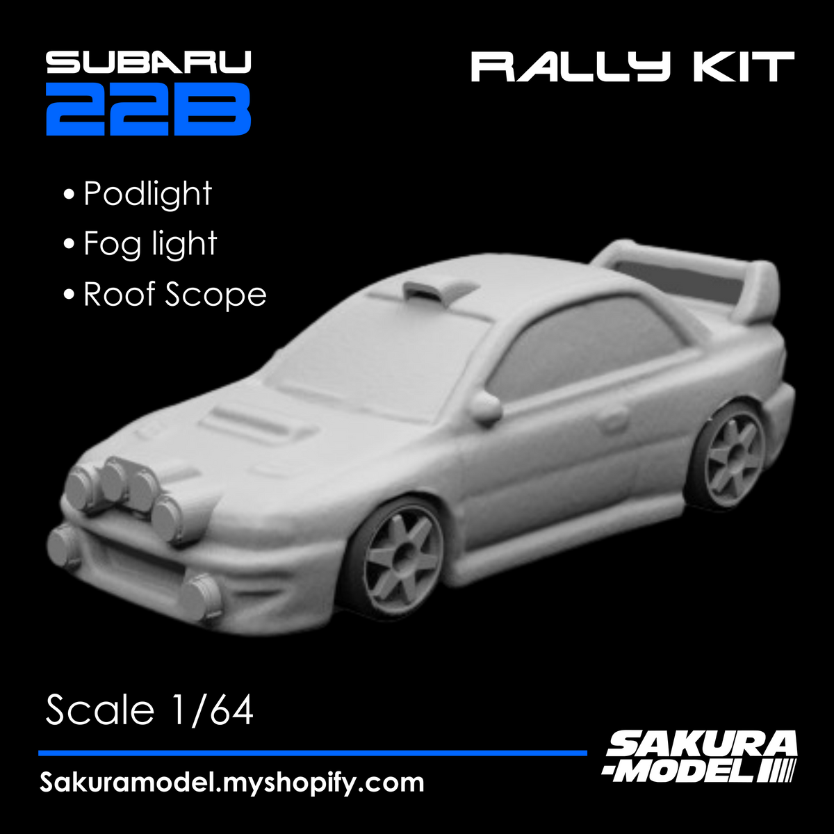 SUBARU  フォトフレーム PosterRallyKitPackaging_1200x1