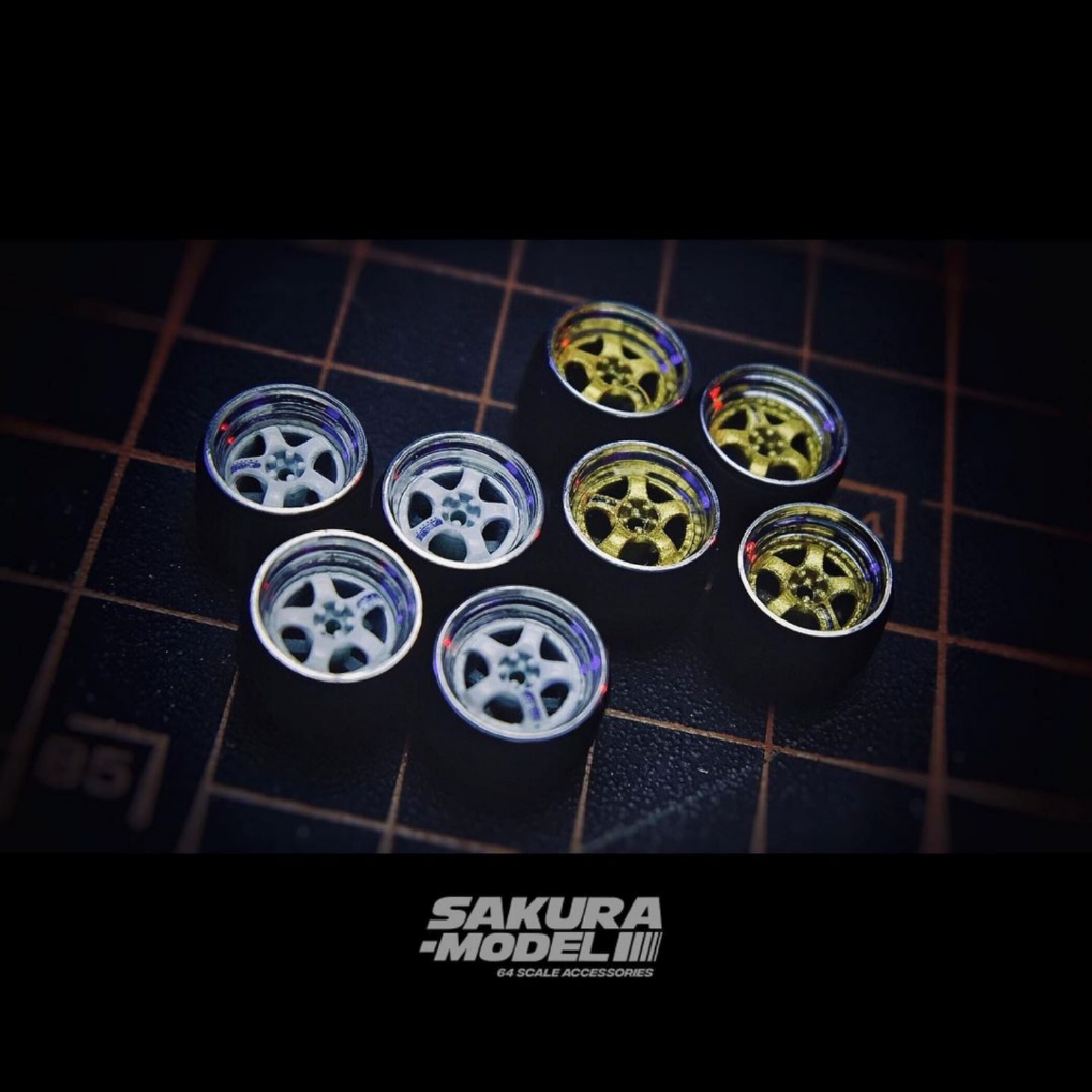 Custom wheels 64 scale model ESR ES15 – Sakuramodel