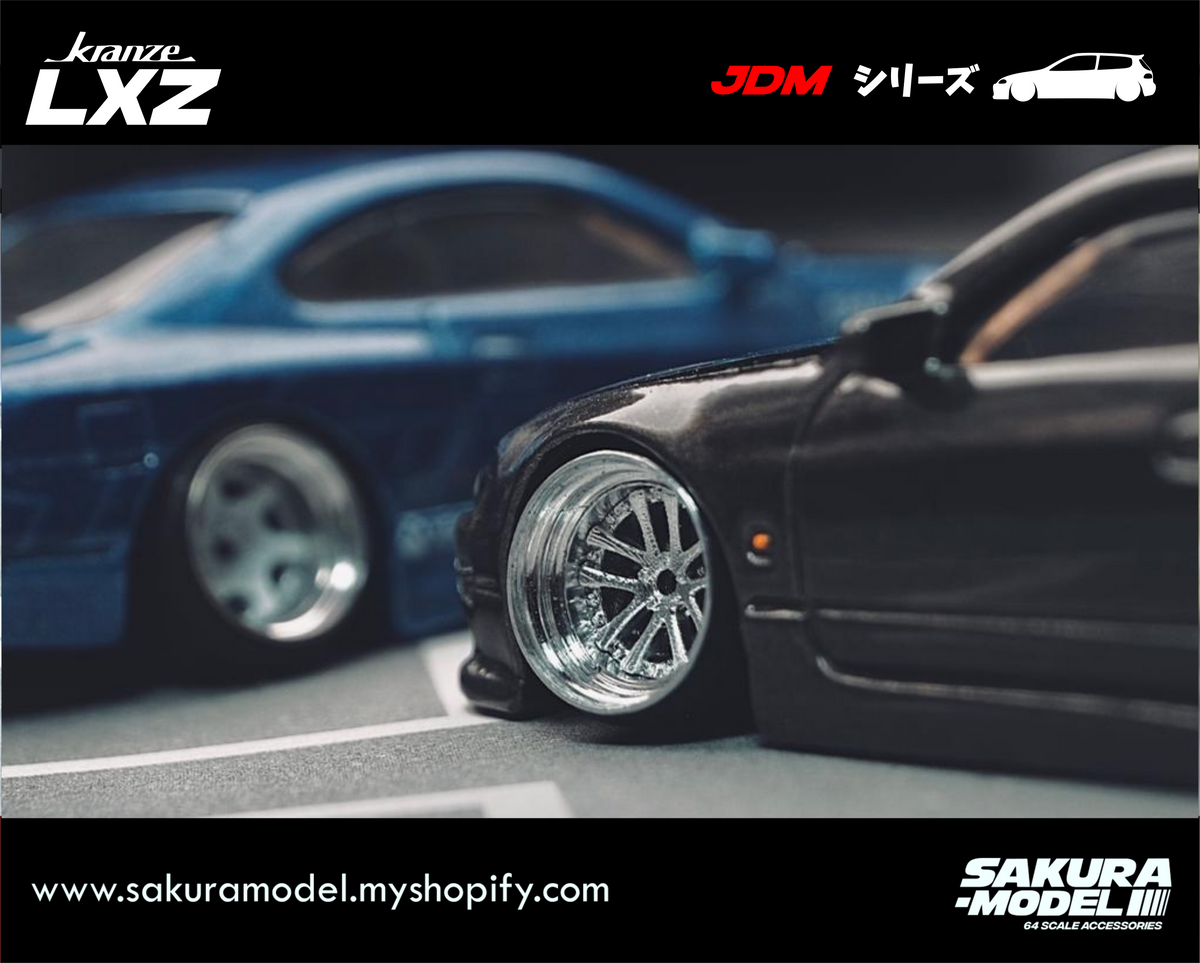 Custom wheels 64 scale model Rota Kyusha - Full resin – Sakuramodel