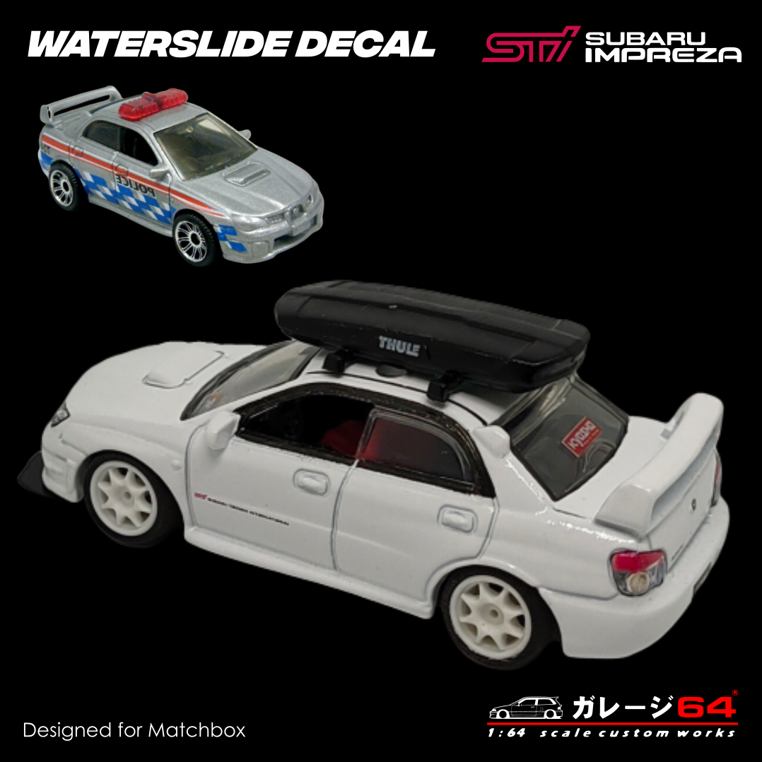 Matchbox subaru hot sale wrx