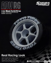 Load image into Gallery viewer, Custom wheel 64 scale model FR ADV RG