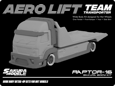 Add on Body kit for Hot Wheels Transporter AERO LIFT