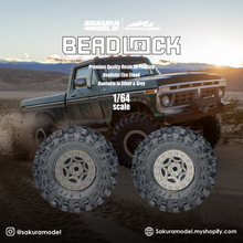 Load image into Gallery viewer, Custom wheel 64 scale model Beadlock