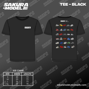 Tee Black - Cartoon