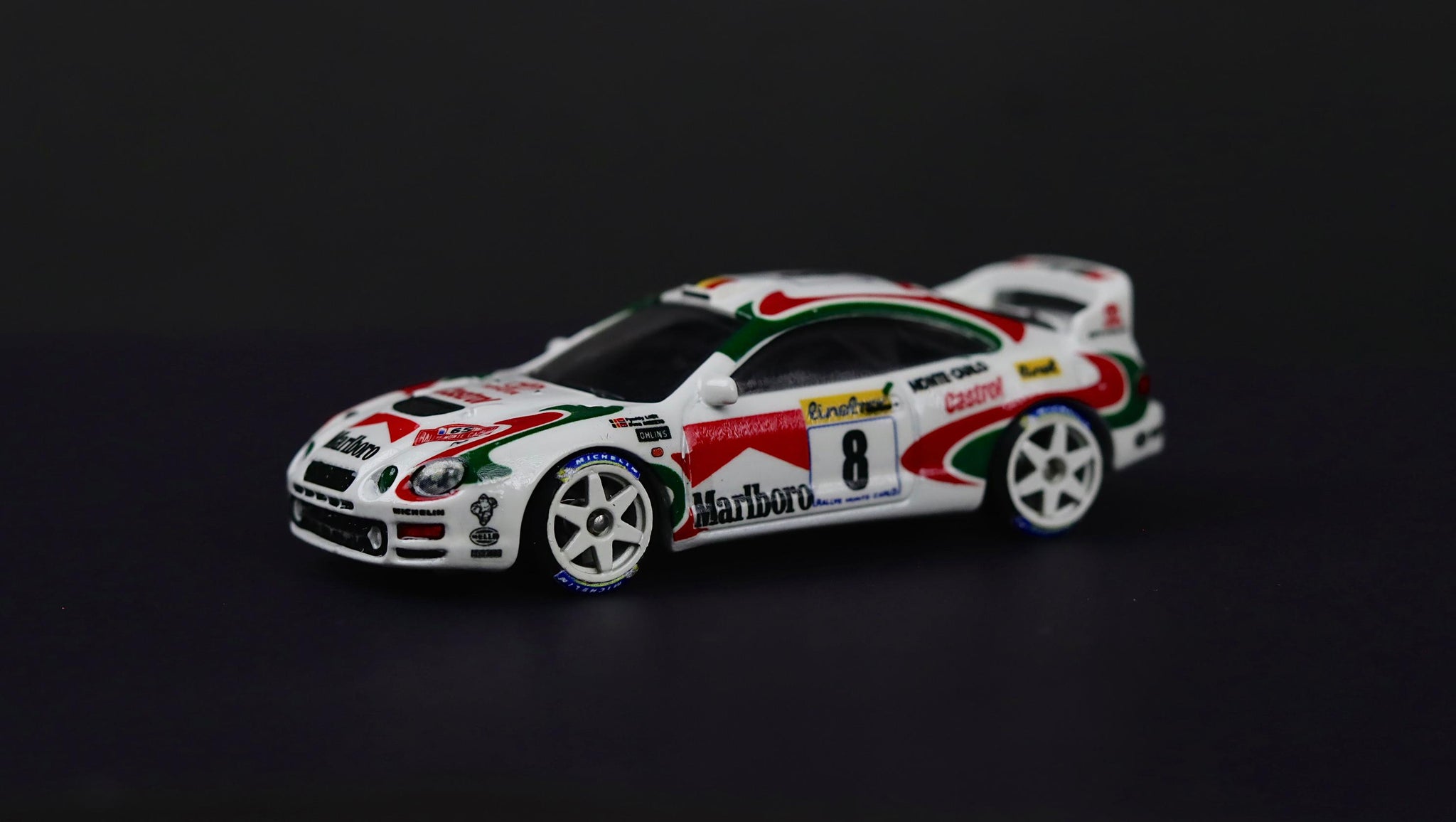 TOYOTA CELICA GT-FOUR #2 Acropolis Rally 1990 Sainz Moya Ixo Altaya 1 TOYOTA CELICA GT-FOUR #2 Acropolis Rally 1990 Sainz Moya Ixo Altaya 1
