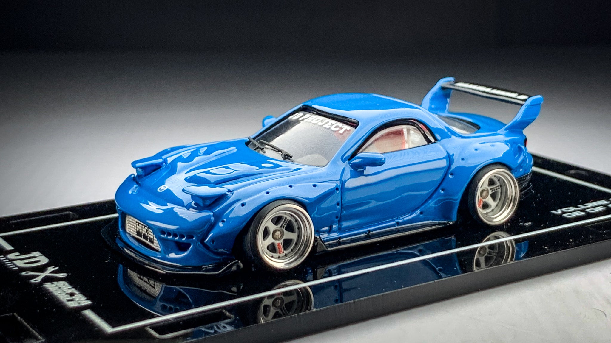 Fd Rx7 Miami Blue Limited Custom by JDP X Sakura Model - Mazda RX7 (FD) - Blue – Sakuramodel