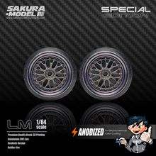 Load image into Gallery viewer, Custom wheel 64 scale model LM - Special Edition