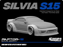 Load image into Gallery viewer, Add on Body kit for Hot Wheels Nissan Silvia S15