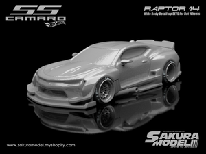 Add on Body kit for Hot Wheels 2018 Camaro SS