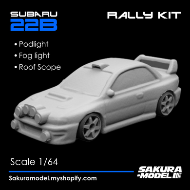Rally Kit Subaru 22B - Accessories Sakura Model