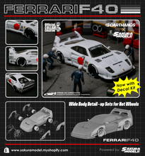 Load image into Gallery viewer, Add on Body kit for Hot Wheels Ferrari F40