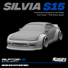 Load image into Gallery viewer, Add on Body kit for Hot Wheels Nissan Silvia S15