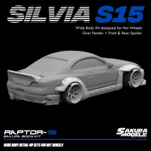 Load image into Gallery viewer, Add on Body kit for Hot Wheels Nissan Silvia S15