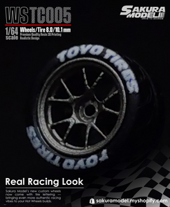 Custom wheel 64 scale model FR WS TC005