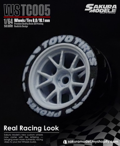 Custom wheel 64 scale model FR WS TC005