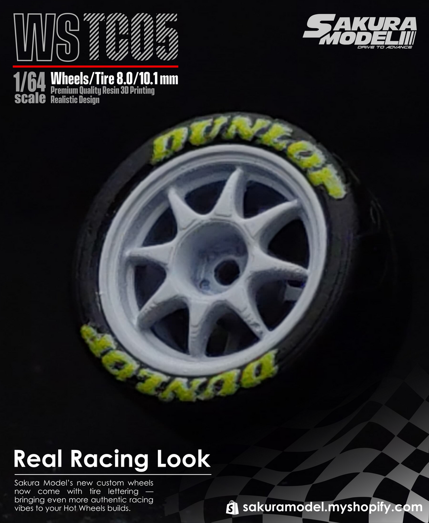 Custom wheel 64 scale model FR WS TC05