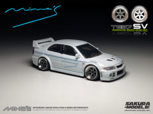 Load image into Gallery viewer, Custom wheel 64 scale model TE37 SV