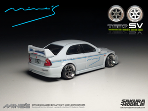 Custom wheel 64 scale model TE37 SV