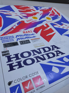 Restoration decal Honda CBR250RR (MC22) Tri Color
