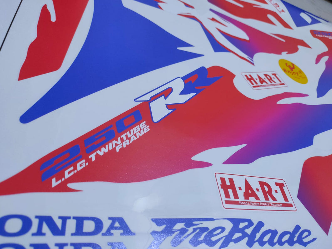 Restoration decal Honda CBR250RR (MC22) Tri Color