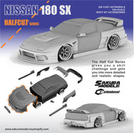 Half Cut kit / Body Kit for Hot Wheels Nissan 180SX