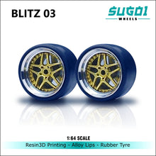 Load image into Gallery viewer, Sugoi wheels 64 scale model Blitz 03