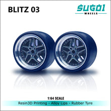Load image into Gallery viewer, Sugoi wheels 64 scale model Blitz 03