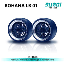 Load image into Gallery viewer, Sugoi wheels 64 scale model ROHANA LB01