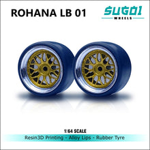 Load image into Gallery viewer, Sugoi wheels 64 scale model ROHANA LB01