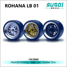 Load image into Gallery viewer, Sugoi wheels 64 scale model ROHANA LB01