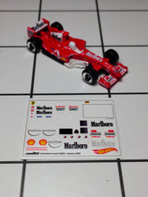 Load image into Gallery viewer, Decal set Hot Wheels Ferrari F2004