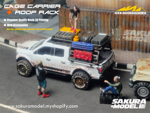 Load image into Gallery viewer, Roof Rack + Cage Carrier with Accessories - Accessories Sakura Model