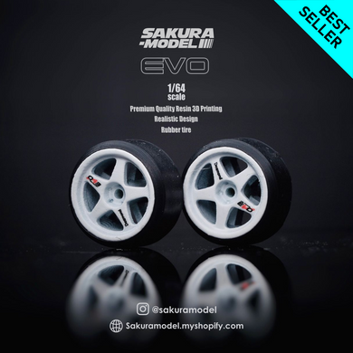 Custom Wheels Scale 64 -  EVO