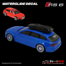 Load image into Gallery viewer, Decal set Hot Wheels Audi RS6