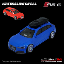 Load image into Gallery viewer, Decal set Hot Wheels Audi RS6