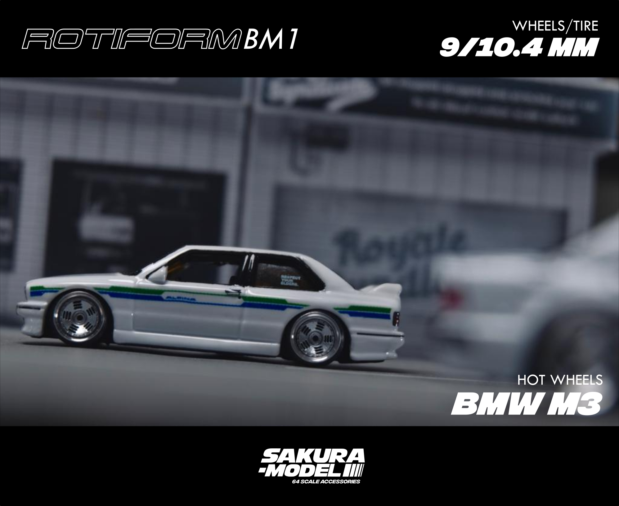 Add on Body kit for Hot Wheels BMW M3 E30 – Sakuramodel