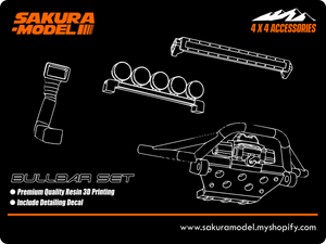 Bullbar Accessories - Accessories Sakura Model