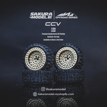Load image into Gallery viewer, Custom wheels 64 scale model CCV