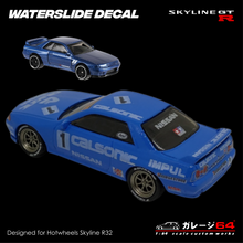 Load image into Gallery viewer, Decal Set Hot Wheels Skyline R32 Calsonic JGTC