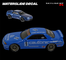 Load image into Gallery viewer, Decal Set Hot Wheels Skyline R32 Calsonic JGTC