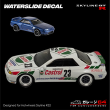 Load image into Gallery viewer, Decal Set Hot Wheels Skyline R32 Castrol JGTC