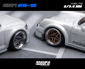Custom wheels 64 scale model ESR ES15