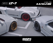 Load image into Gallery viewer, Custom wheels 64 scale model ESR LT7