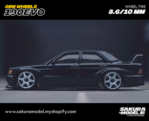 Custom wheels 64 scale model OEM 190Evo