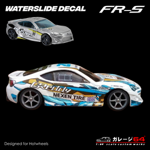 Decal Set Hot Wheels Scion FRS Greddy