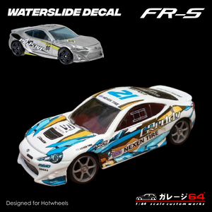 Decal Set Hot Wheels Scion FRS Greddy