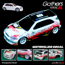 Load image into Gallery viewer, Decal Hot Wheels Civic EK9 GATHERS