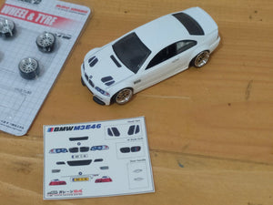 Decal Hot Wheels BMW M3 E46