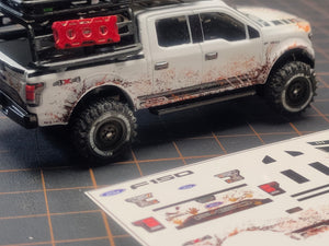 Decal Hot Wheels  2015 Ford F-150