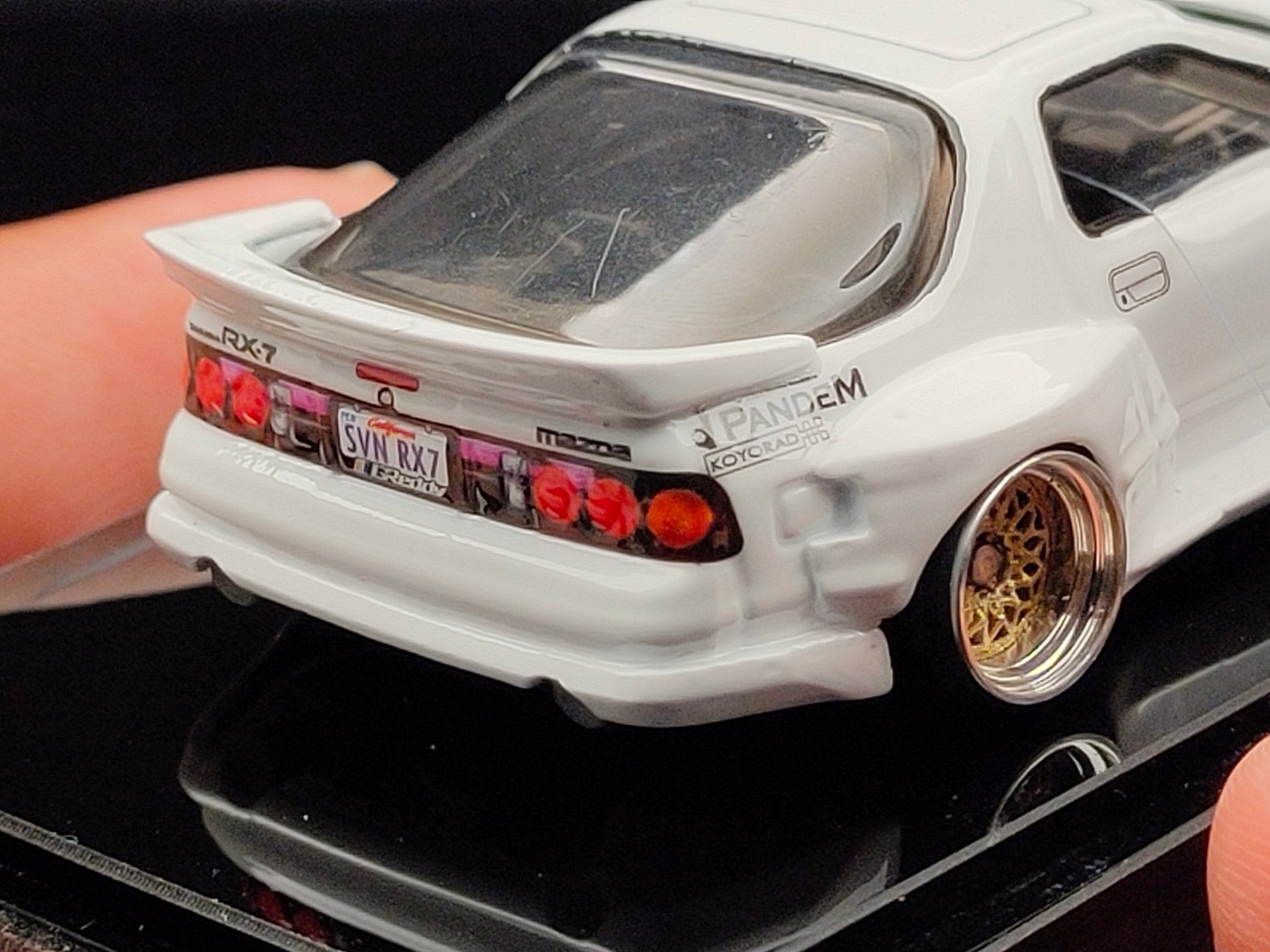 Add On Body Kit For Hot Wheels Mazda Rx7 Fc Savanna Sakuramodel 